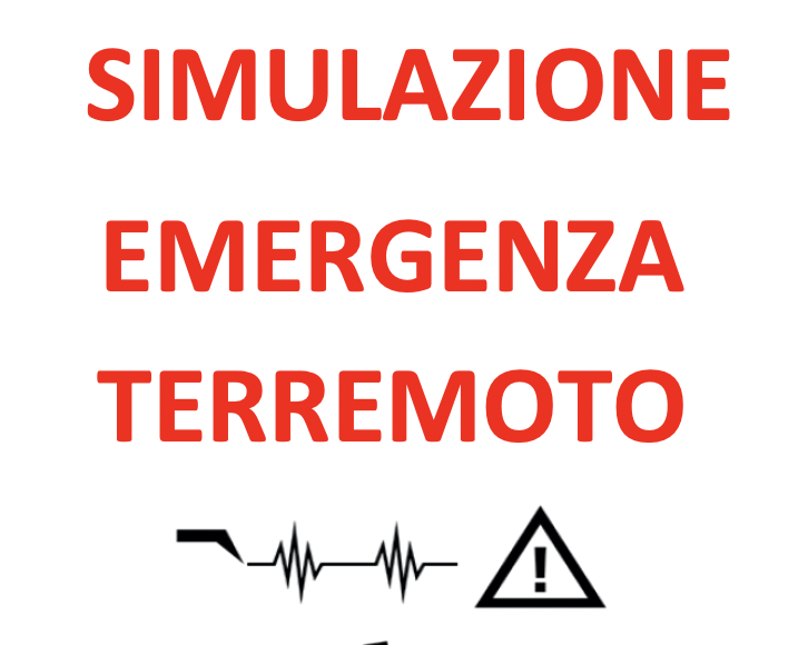 AVVISO: SIMULAZIONE EMERGENZA TERREMOTO